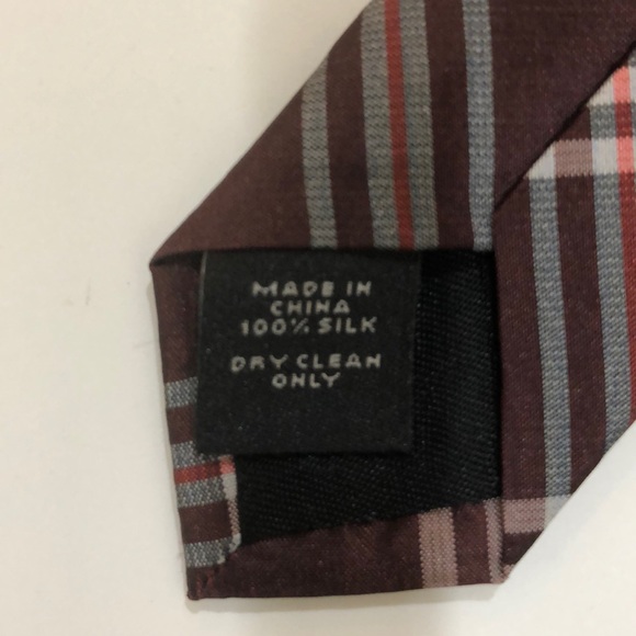 EXPRESS MEN’s TIE 100% SILK SLIM/THIN - Picture 4 of 4